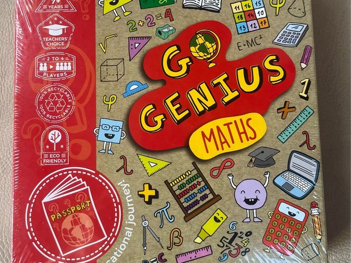 Go Genius Maths Board Game