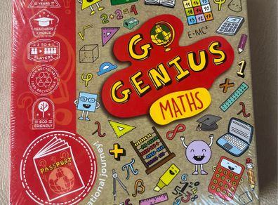 Go Genius Maths Board Game