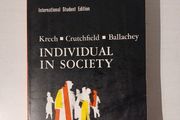 Individual Society by Krech, Crutchfield &amp; Ballachey