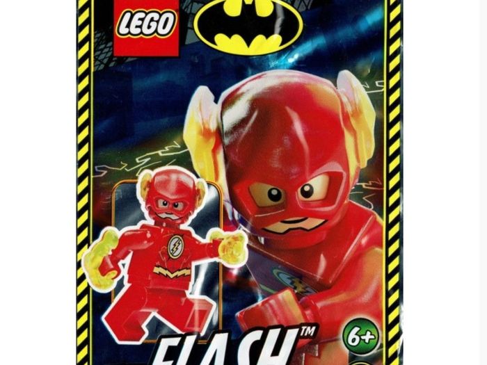 Lego FLASH Minifigure Lego D C Superheroes Lego Minifigure
