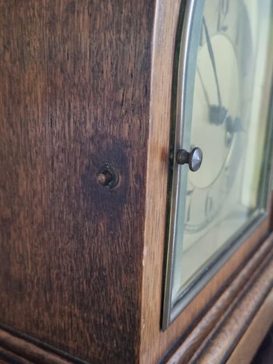 Antique German Junghans mantel (or shelf) clock