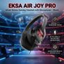 EKSA Air Joy Gaming Headset Wired Stereo Gaming Headset with Microphone - Black Image 2