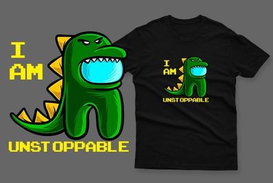 Dinosaur among us t-shirt impostor t-shirt