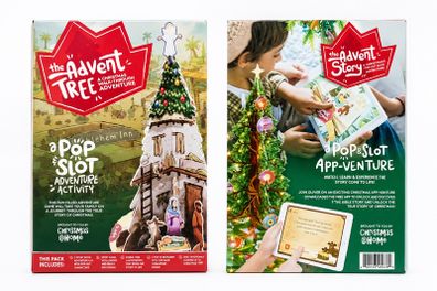 Christmas @ Home: The Advent Tree & The Advent Story Pop & Slot Adventure Activity & App-Venture