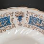 Pair Myott Rialto Blue Oval Serving Platter Plates Staffordshire Ironstone Vint Image 2