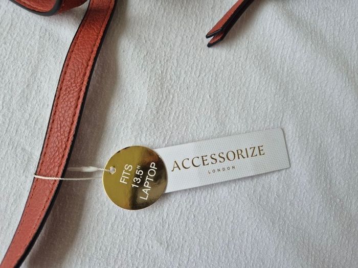 Accesorize Brown faux leather handbag