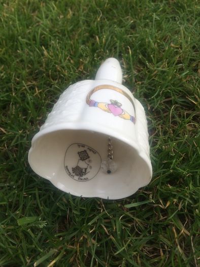 Irish Parian China  Bell