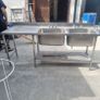 Double stainless steel sink Image 2