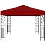 Gazebo 3x3 m Wine Red Image 4