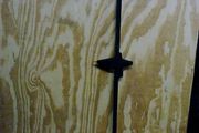 Old wooden user made wheelwright's circular scribe