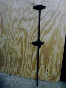 Old wooden user made wheelwright's circular scribe