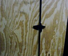 Old wooden user made wheelwright's circular scribe