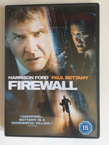 Firewall [2006] Harrison Ford, Paul Bettany, Mary Lynn Rajskub, Robert Patrick, Robert Forster, Alan Arkin & Virginia Madsen [Movie DVD]