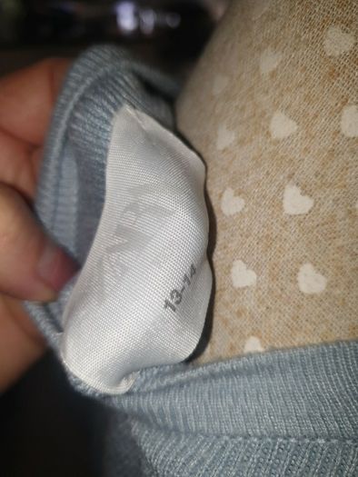 Zara pale blue knit uk 8-10