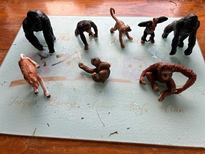 Schleich apes and monkeys