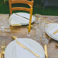 Gold Cutlery