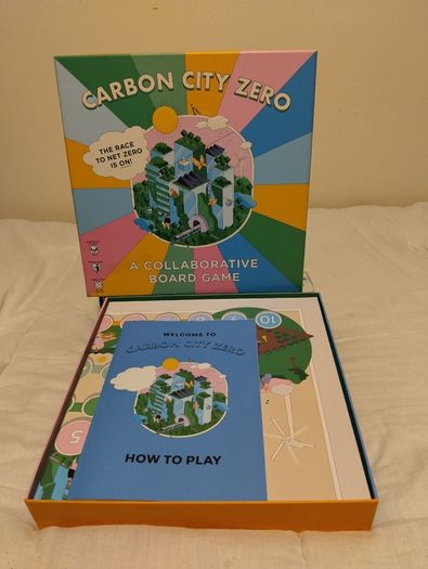Carbon City Zero: A Collaborative climate action Board Game: