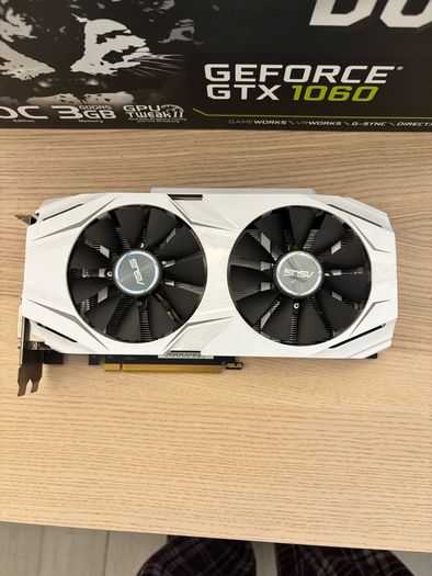ASUS Dual GeForce GTX 1060 3GB OC Edition Graphics Card Boxed