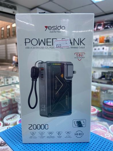 Yesido powerbank 20000mAh