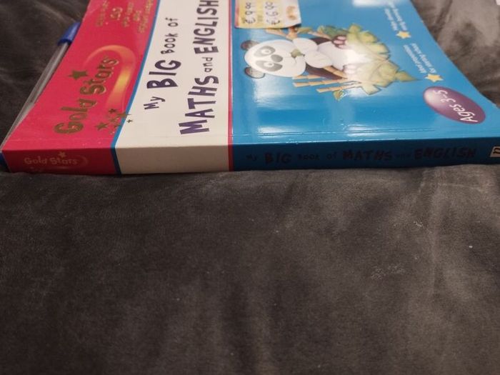 My Big Book of Maths and English |Gold Stars