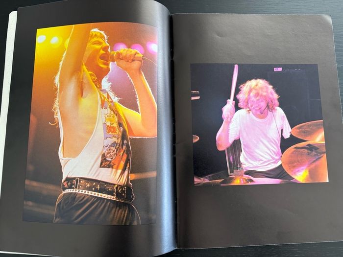 Def Leppard Hysteria music sheet book 1988