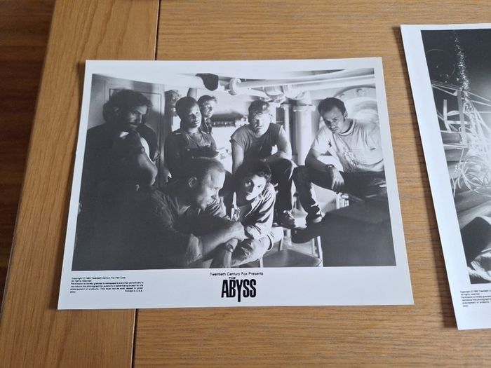 The Abyss Movie Press Kit 1988