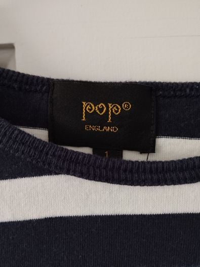 Nautical Style Jersey Dress Size 8