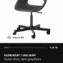 ikea desk and chair Image 5