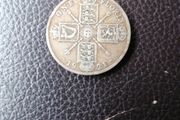 1921 UK Silver One Florin Coin