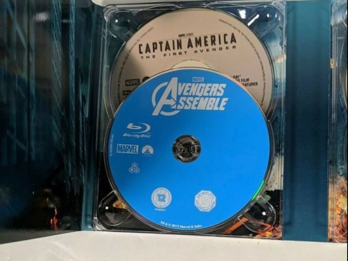Marvel Avengers 6 Movie Blu Ray Pack AS NEW