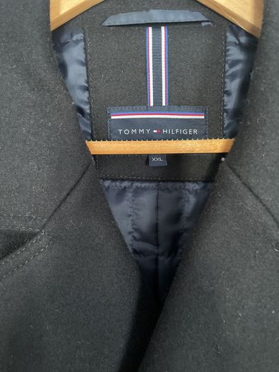 Tommy Hilfiger navy smart coat (xl)