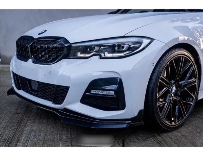 BMW 3 Series G20/G28 M Performance 2018+ Gloss Black Aero Kit Lip Package