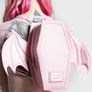 Killstar pink coffin winged backpack Image 3