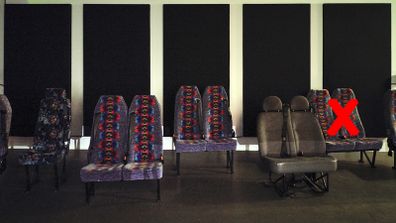 Selection of used bus/minibus seats