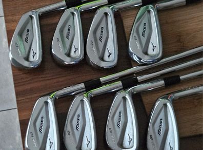 Mizuno irons 3-pw "SR flex" (stiff-regular)