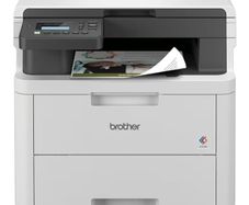 3-in-1 Colour Wireless LED Printer Print, copy scan USB 2.0 A4 UK Plug