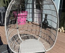 egg chair , cushions,  cover