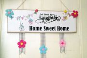 Home Sweet Home Handmade Sign