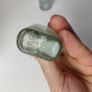 266 - Set of 4 Vintage Universal Medicine Chemicals Clear Glass Decorative Collectible Bottles Image 10