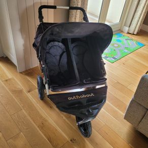 Out n about double buggy