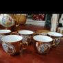 vintage gold tea set Image 6
