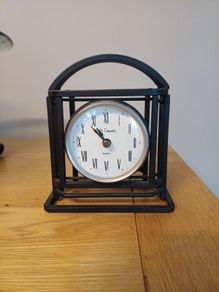 Wrought Iron Mantle Clock