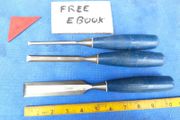 A set of Stanley Chisels