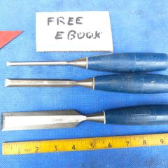 A set of Stanley Chisels