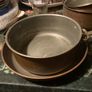 Vintage copper brass pots and pans free postage Image 3
