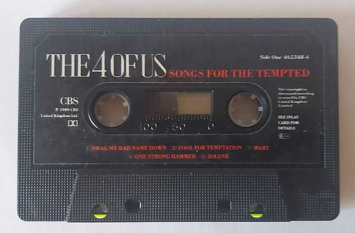 The 4 Of Us - Songs for the Tempted Cassette