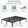 Super King Bed Frame 6ft Image 9