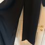Black full length dress coat Image 4