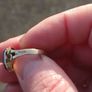 Stunning 9 Carat Gold Hematite Ring Image 8