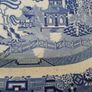 Antique willow pattern platter Image 3